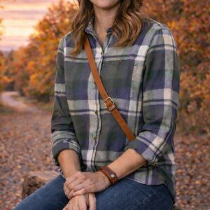 NWOT Basin and Range Snow Creek Light Flannel Shirt XS